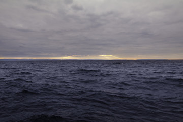 Barents Sea/ view of the coast of the Barents Sea, Teriberka, Murmansk region, Russia