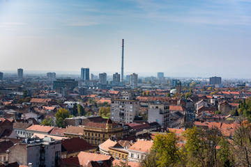 Zagreb - Stadtansichten von oben