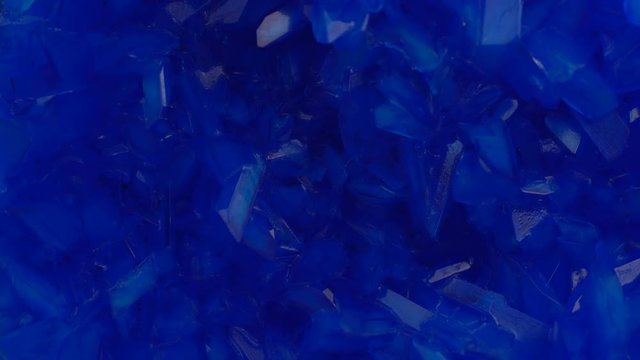 copper sulphate crystal background