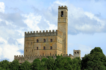 Fototapeta premium Poppi, castello dei Conti Guidi