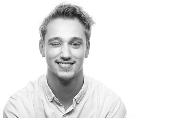 Obraz premium Caucasian man