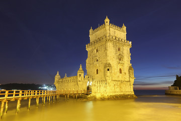 Fototapeta na wymiar Belem Tower. Lisbon. Portugal