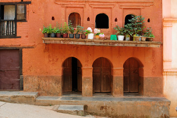 Tansen city in Nepal