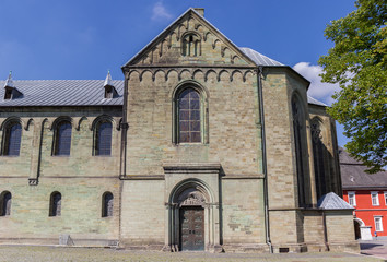 Fototapeta premium Facade of the St. Patrokli church of Soest