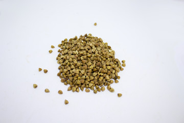 Some spilled buckwheat