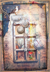 Finestra incantata in uno scenario fiabesco e surreale © Rosario Rizzo