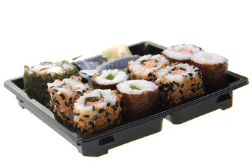 sushi traditional japan food