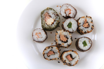 sushi traditional japan food