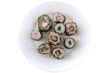 sushi traditional japan food