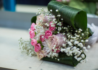 flowers of the bride