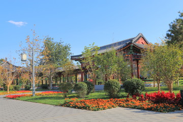 Ming Dynasty City Wall Relics park Beijing China 