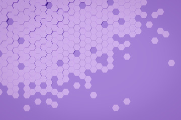 purple hexagon background