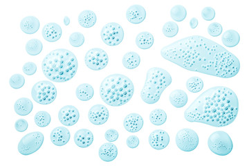 Sparkling Water Isolated on White Background