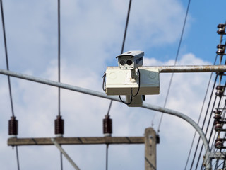 Obraz premium Closed Circuit Television camera