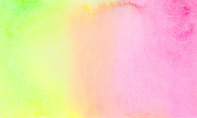 neon green , peach, pink watercolor ombre color background. hand draw illustration . colored like magenta, orange, lime, yellow © wrongorright