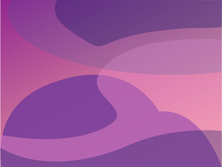 Fototapeta premium Vector violet, purple background with parallax effect - transpar
