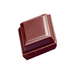 chocolate piece sweet food dessert falling