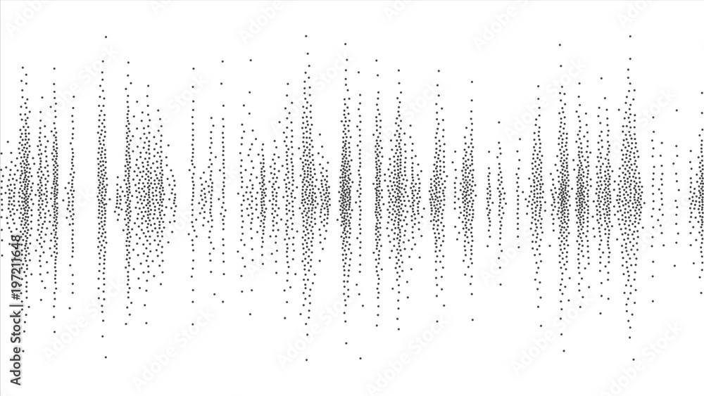Poster Blast Action Background Vector. Flare With Rays. Black Dots. Dynamic Particles. Geometric Monochrome Explosion. Modern Stippled Illustration