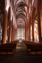 Int&eacute;rieur de la cath&eacute;drale d'Heidelberg,R&eacute;gion m&eacute;tropolitaine Rhin-Neckar Heidelberg, Allemagne