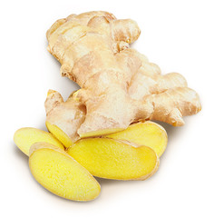 Ginger Isolated on a white