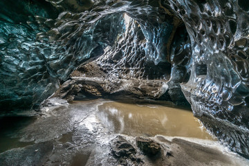 Ice cave in Iceland