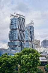Obraz na płótnie Canvas Singapore modern building