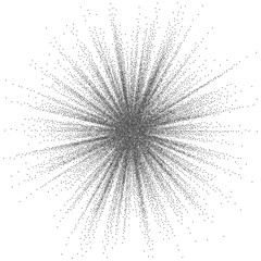 Obraz premium Blast Action Background Vector. Dynamic Particles. Halftone Background. Dotted Background. Stippled Illustration