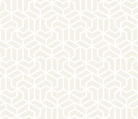 Vector seamless subtle pattern. Modern stylish abstract texture. Repeating geometric tiles