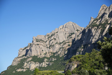 The Mountain of Montserrat, Catalonia, Spain
