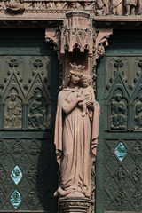 Figurenschmuck am Straßburger Münster