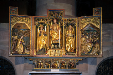 Seitenaltar im Straßburger Münster
