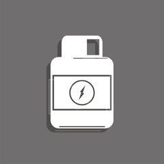 Nutrition for Athletes. Symbol. Vector icon. 