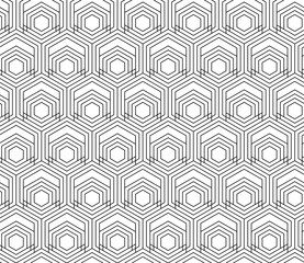 Vector seamless geometric pattern. Classic Chinese ancient fully editable ornament