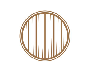 Barrel Sign Symbol Icon Logo Vector