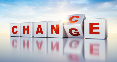 Würfel Motiv Change - Chance