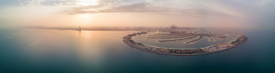 Naklejka premium Dubai Island