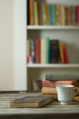 book self book pages and coffee 