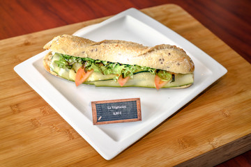 sandwich végétarien