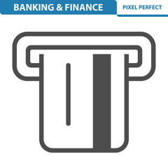 Banking & Finance Icon. EPS 8 format.