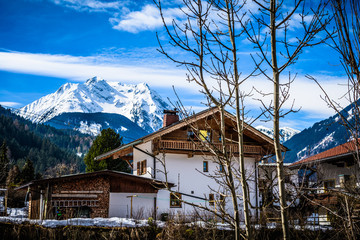 Fototapeta na wymiar Meine Mayrhofen Winterimpressionen