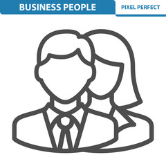 Business People Icon. EPS 8 format.