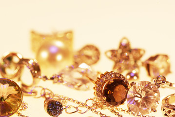 jewels of gold and silver