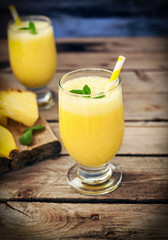 Pineapple and Banana Smoothie