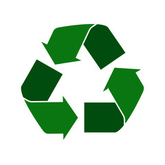 Recycle symbol. Vector