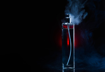 perfume, spark, cosmetic, aroma, fashion, fresh, drops, smoke