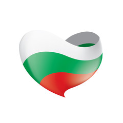Bulgaria flag, vector illustration