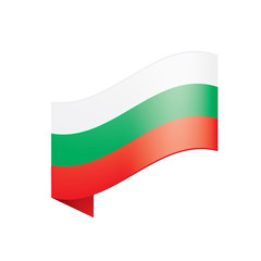 Bulgaria flag, vector illustration