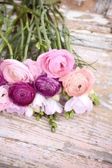 Grußkarte - Blumenstrauß - Frühling - Frühlingsstrauß