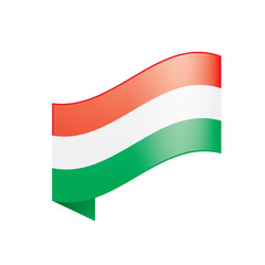 Hungary flag, vector illustration