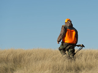 A young Pheasant hunter in South Dakota